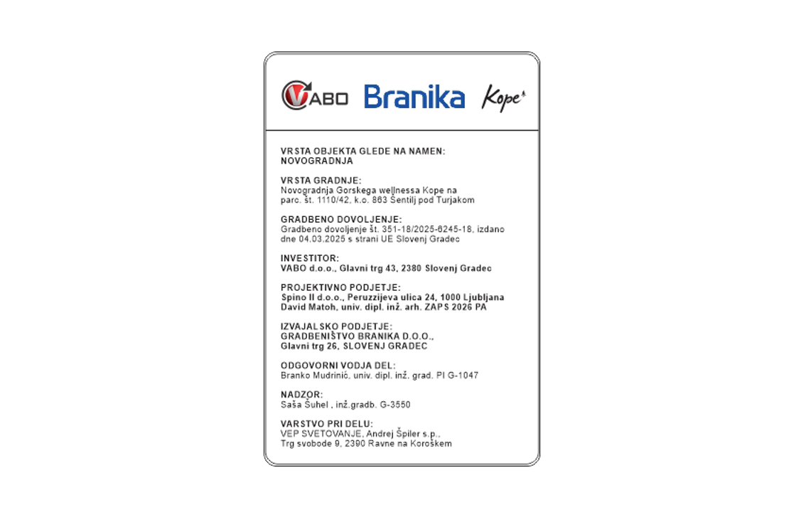 Gradbiščne table - prometna signalizacija