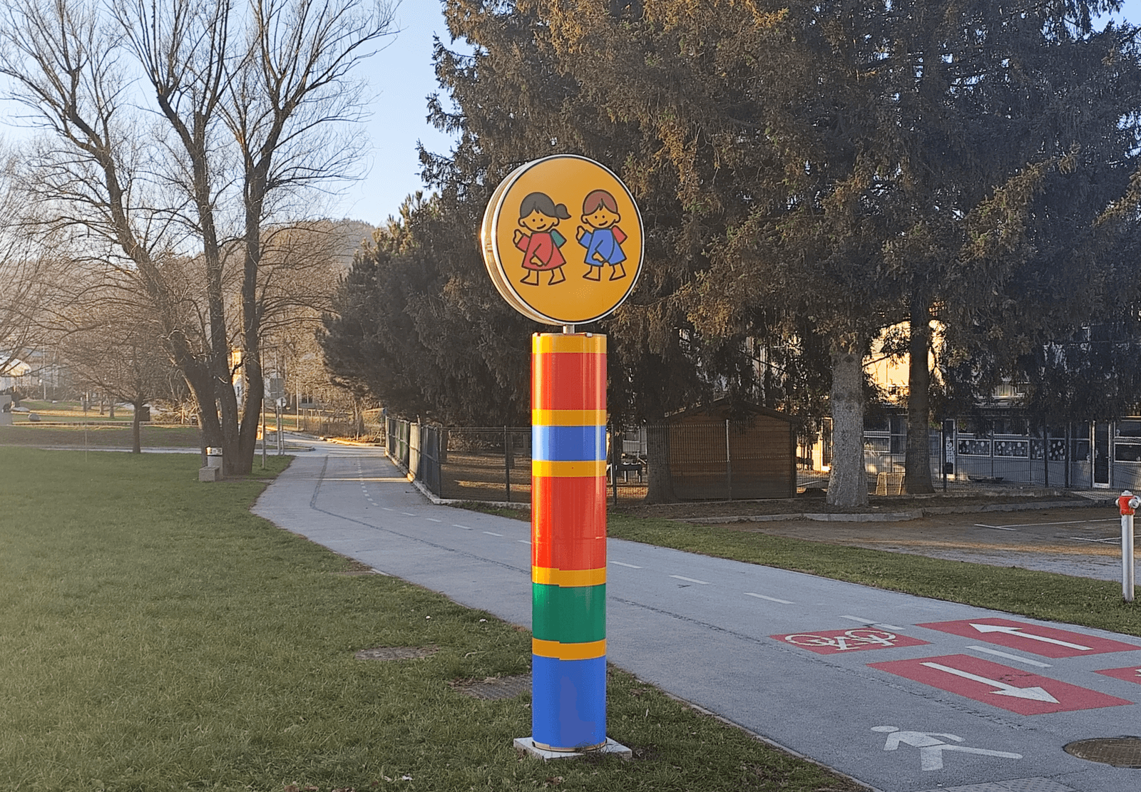 Varna šolska pot - prometna signalizacija